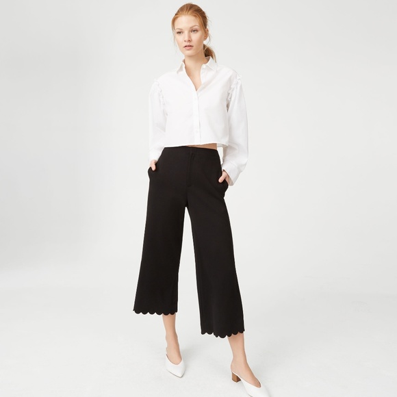 club monaco wide leg pants